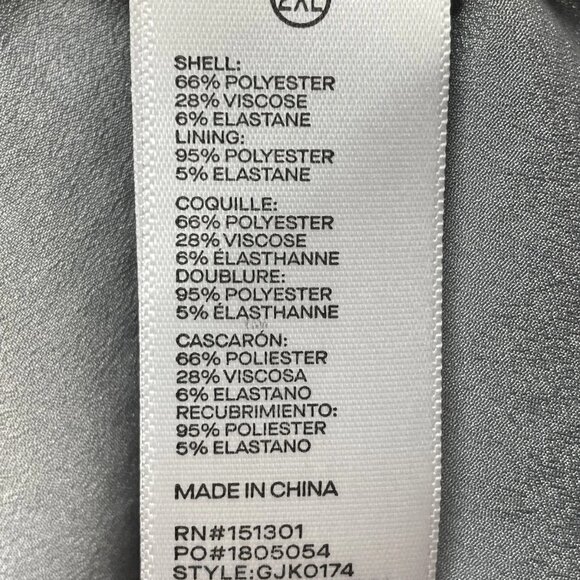 Good American Women’s Oversized Sequined Blazer Size 2XL Grey - Picture 4 of 7